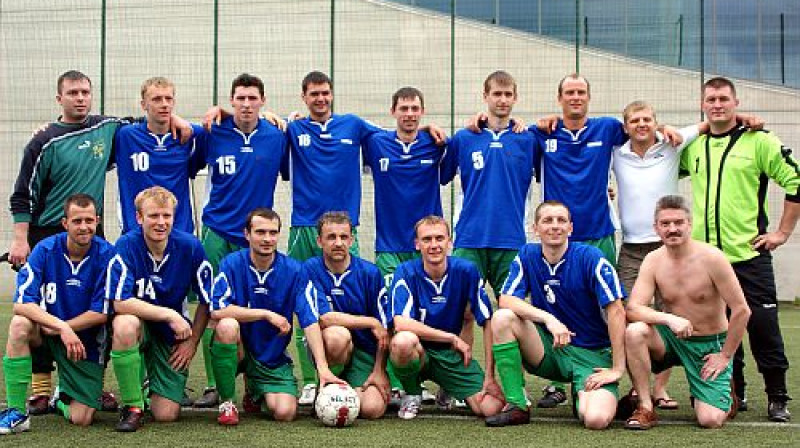 "LDZ-Cargo" futbolisti
Foto: Jevgēņijs Jaņens