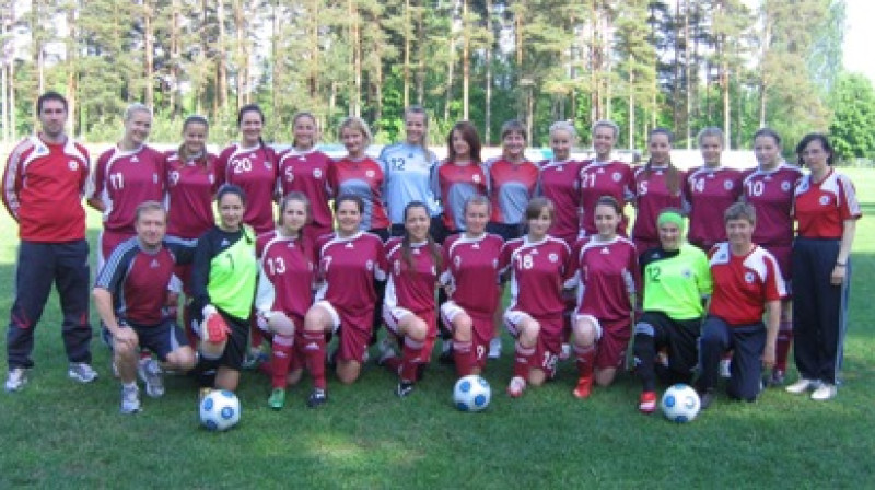 U-19 meiteņu futbola izlase
Foto: LFF