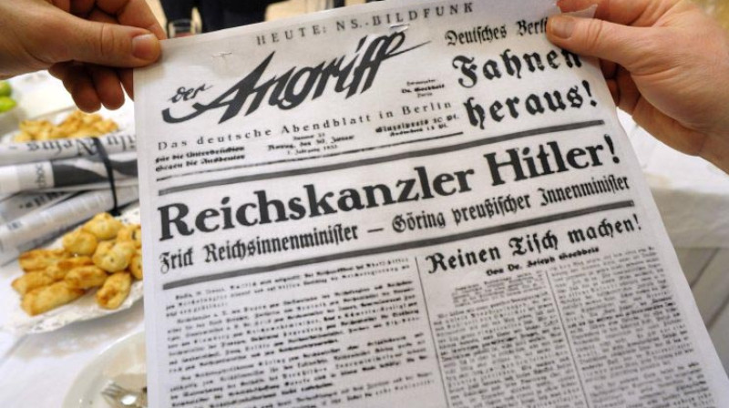 Hantimansijskas preses centrā žurnālistus sagaidīja šādi vācu laikraksti...
FOTO: "spiegel.de"