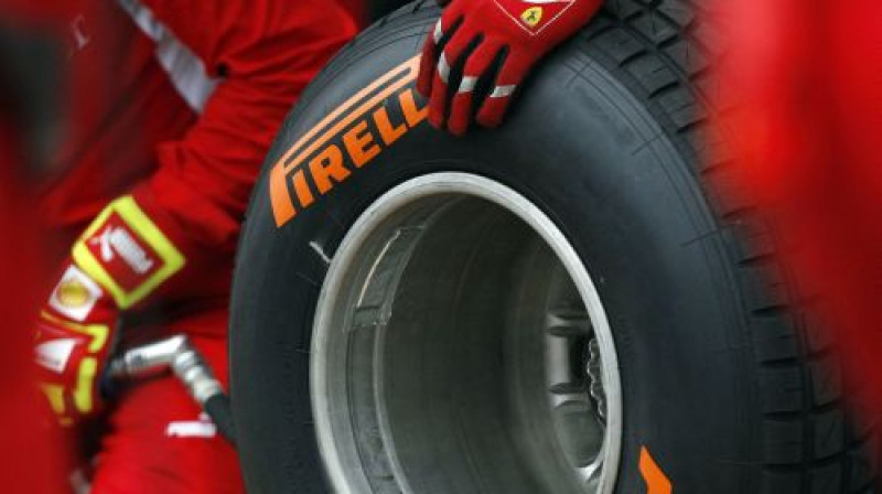 "Pirelli" riepas
Foto: AFP/Scanpix