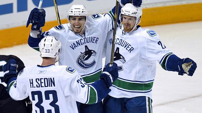 "Canucks" hokejisti
Foto: Reuters/Scanpix