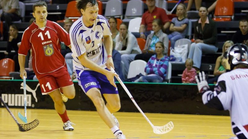 2010. gada "Latvian OPEN" uzvarēja "Lekrings"
Foto: floorball.lv