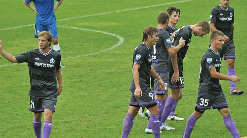 Brjanskas "Dinamo" spēlētāji Daugavpilī
Foto: Ivars Račko, Sportacentrs.com