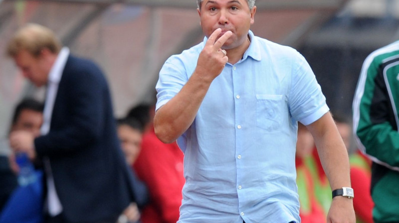 FK "Ventspils" galvenais treneris Sergejs Podpalijs 
Foto: Romāns Kokšarovs, "Sporta Avīze"