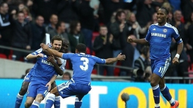 "Chelsea" spēlēs finālā
Foto: PA Wire/Scanpix