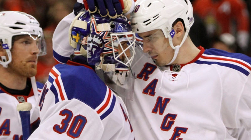 Kriss Kreiders sveic Henriku Lundkvistu
Foto: AP/Scanpix