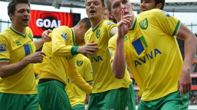 "Norwich" futbolisti
Foto: AFP/Scanpix