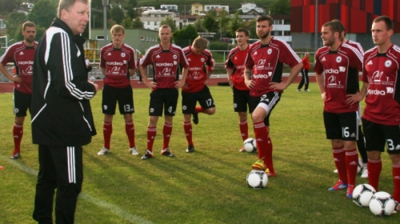 Latvijas futbola izlasei ir papildus stimuls censties labot situāciju 2010. gada Pasaules kausa kvalifikācijas turnīrā... 
Foto: lff.lv