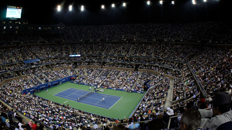Artūra Eša stadions Ņujorkā
Foto: AFP/Scanpix