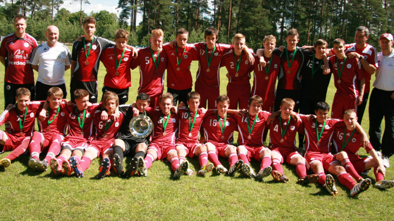 Latvijas U-17 izlase
Foto: LFF