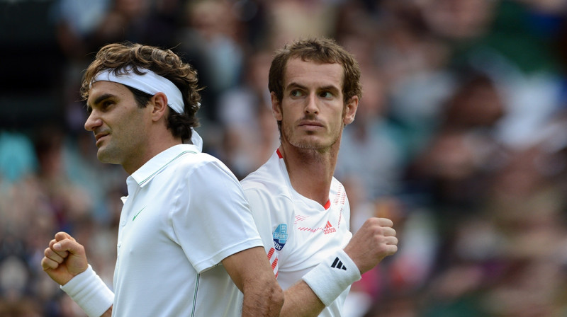 Rodžers Federers un Endijs Marejs
Foto: Wimbledon