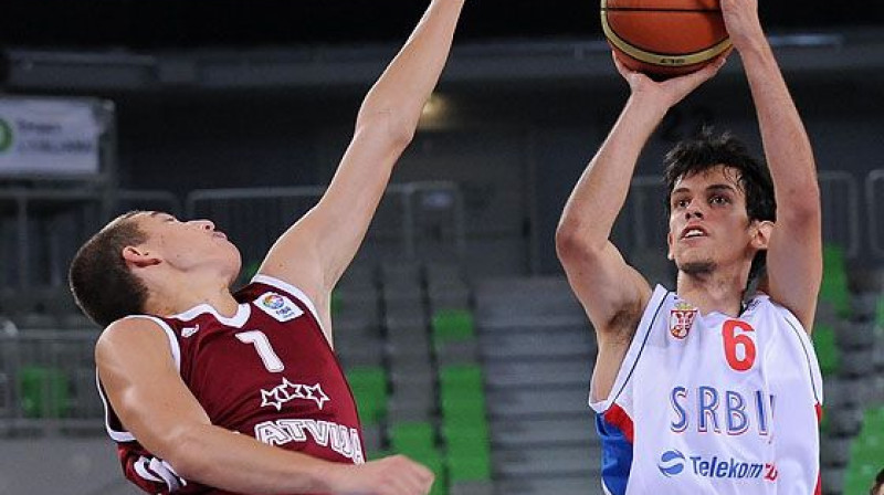 Latvijas U20 izlase turpinās cīņu par piekto vietu Eiropā 
Foto: FIBA Europe