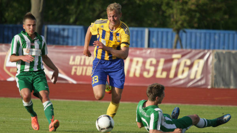 Kaspars Svārups "Ventspils" krekliņā
Foto: FK "Ventspils"
