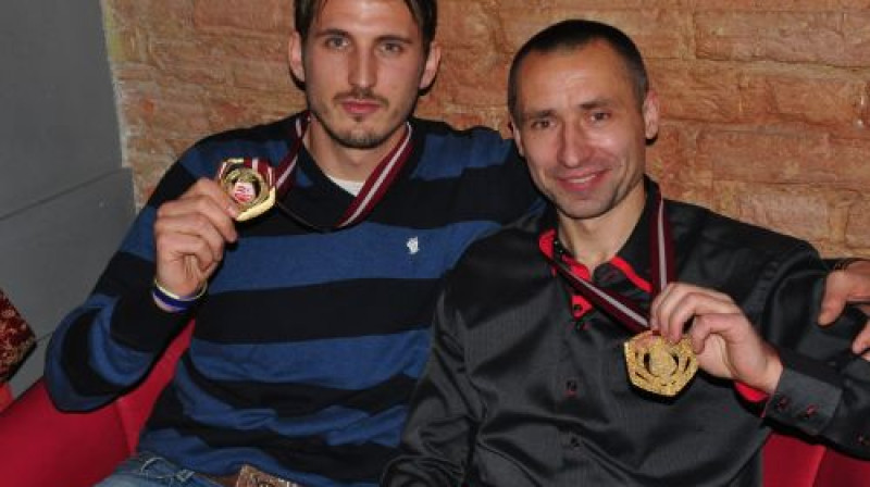 Matija Mihaļs un Mihails Ziziļevs
Foto: Sportacentrs.com