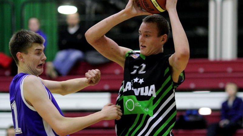 Andžejs Pasečniks: Baltijas jūras kausa izcīņas vērtīgākais spēlētājs U18 grupā.
Foto: basket.ee