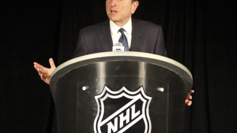 NHL komisārs Gerijs Betmens
Foto: AP/Scanpix