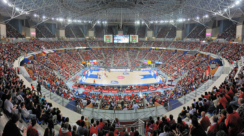 "Fernando Buesa" arēna Vitorijā: 15 tūkstoši skatītāju vietu, labākais apmeklējums ACB līgā
Foto: www.acb.com