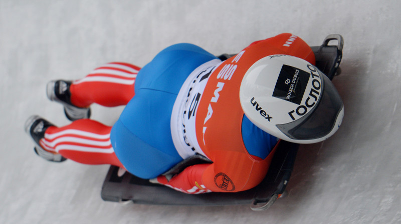Marijas Orlovas kamanām pasaules čempionātā Sanktmoricā bijušas neatļautā veidā apstrādātas slidas 
Foto: AP/Scanpix