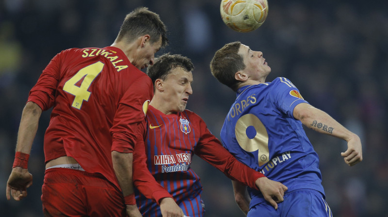 Epizode no "Steaua" un "Chelsea" 1. spēles
Foto: AP/Scanpix