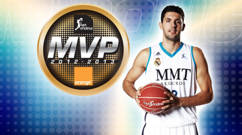 Nikola Mirotičs kļuvis par jaunāko MVP līgas vēsturē
Foto: ACB