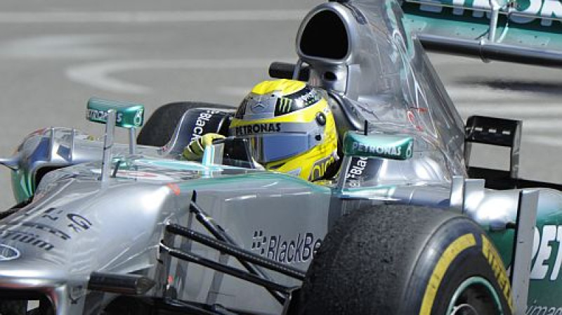 Niko Rosbergs Monako ielās
Foto: AFP/Scanpix