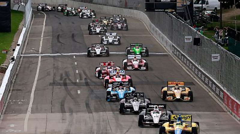 IndyCar sacensību starts
Foto: GETTY IMAGES NORTH AMERICA