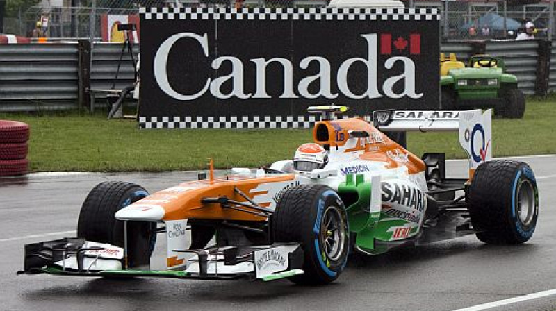 Pirmā treniņa ātrākais pilots Di Resta
Foto:  SCANPIX SWEDEN