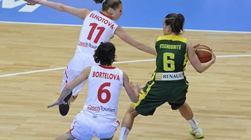 Epizode no spēles starp Lietuvu un Čehiju
Foto: Herve Bellenger/ FIBA Europe