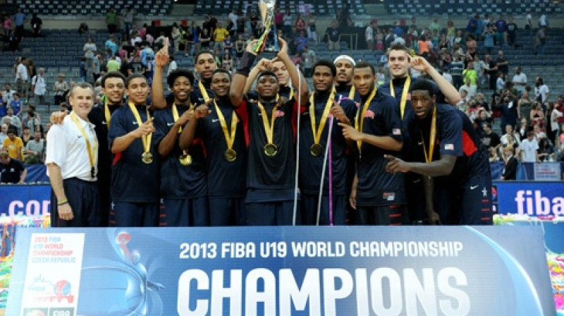 Pasaules U19 čempione - ASV izlase 
Foto: FIBA World
