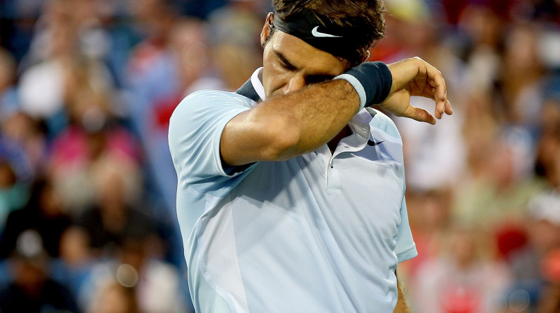 Rodžera Federera lejupslīde turpinās
Foto: AFP/Scanpix