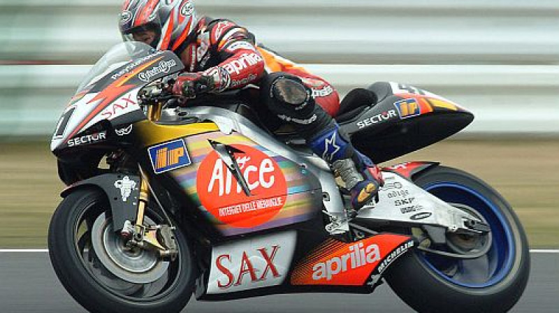 "Aprilia" aizgāja no MotoGP pēc 2004. gada sezonas
Foto: wikipedia.org