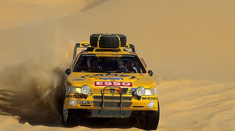 "Peugeot" pēdējais Dakaras rallija auto
Foto: flickr.com