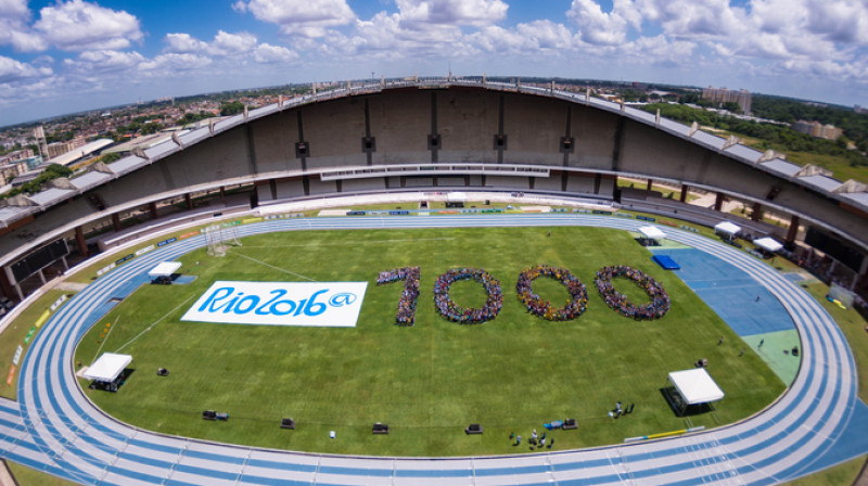 1000 dienas līdz Riodežaneiro olimpiādei
Foto: rio2016.com