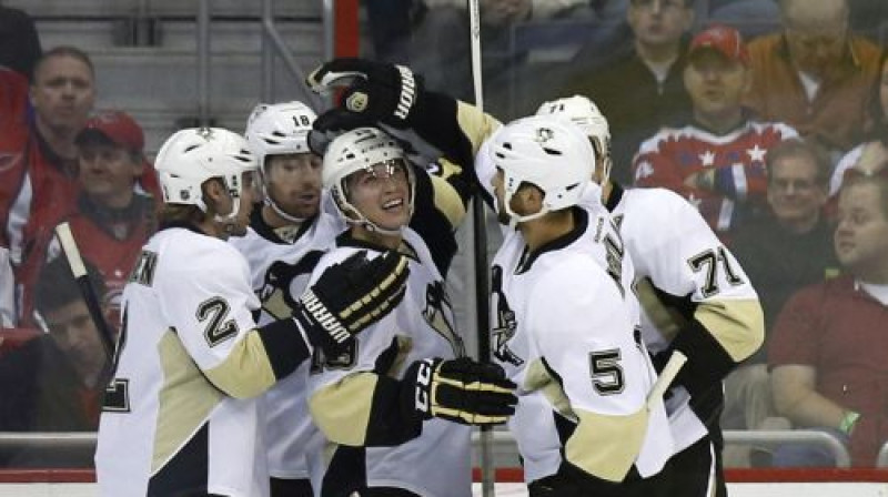 "Penguins" hokejisti
Foto:AP/Scanpix