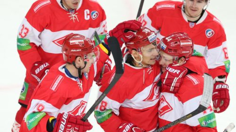 "Spartak" hokejisti
Foto:ITAR-TASS/Scanpix