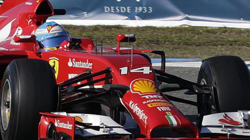 Alonso ar jauno "Ferrari F14 T"
Foto: TT NYHETSBYRN/Scanpix