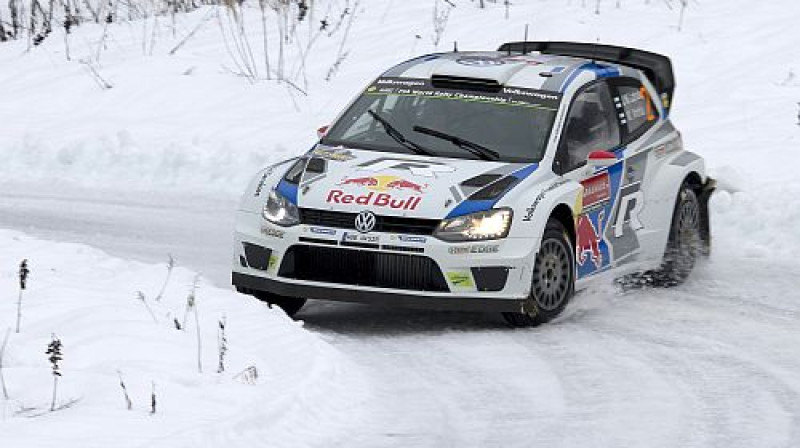 Zviedrijas rallija uzvarētājs Latvala
Foto: TT NEWS AGENCY/Scanpix