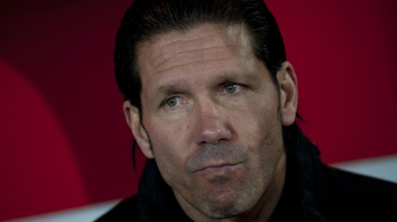 "Atletico" treneris Djego Simeone
Foto: AFP/Scanpix