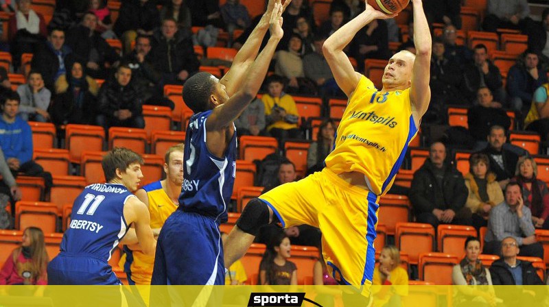 BK "Ventspils" kapteinis Akselis Vairogs: svarīga spēle Francijā.
Foto: bkventspils.lv