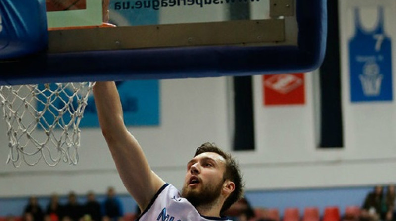 Žanis Peiners šosezon ir pierādījis, ka var veiksmīgi spēlēt arī ārpus Latvijas. 
Foto: superleague.ua