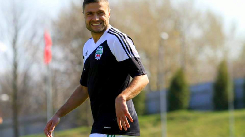 Māris Verpakovskis debitē FK Liepāja kreklā.
Foto: Ģirts Gertsons, fkliepaja.lv
