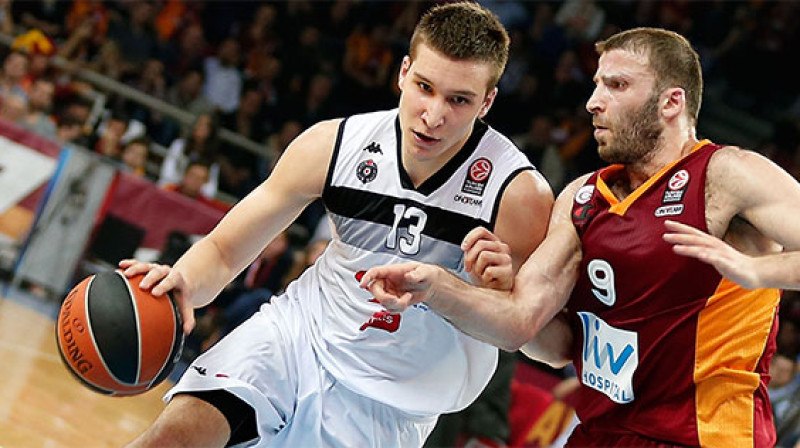 Pasaules junioru vicečempions Bogdans Bogdanovičs atzīts par Eirolīgas uzlecošo zvaigzni
Foto: www.euroleague.net