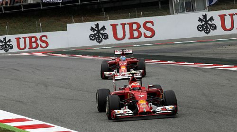 "Ferrari" komandas mašīnas
Foto: LaPresse/Scanpix