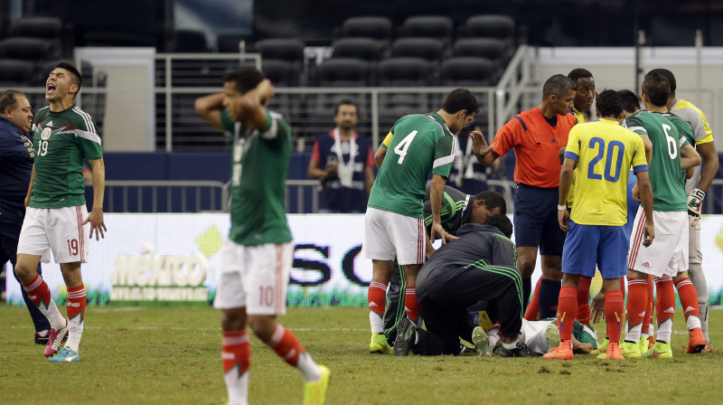 Brīdis pēc Luisa Montesa un Segundo Kastillo sadursmes 
Foto: AP.Scanpix