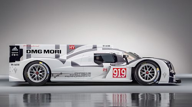 Ar šo auto "Porsche" startē Lemānā
Foto: 24h-lemans.com