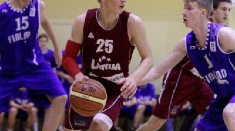 Edgars Kaufmanis un Latvijas U16 izlase: laba pārbaude Turcijā.
Foto: basket.ee