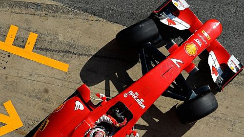 Raikonens F1 testos Barselonā
Foto: Ferrari/Ercole Colombo