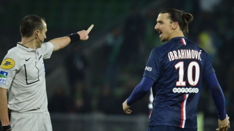 Zlatans Ibrahimovičs
Foto: AFP/Scanpix