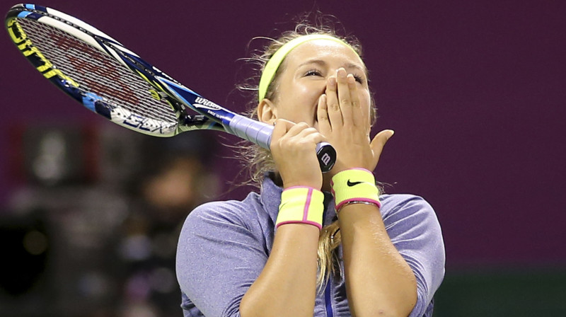 Viktorija Azarenka soļa attālumā no trešā Dohas titula
Foto: Reuters/Scanpix