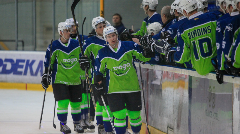 "Mogo" komanda uzvar Latvijas hokeja virslīgas regulārajā čempionātā
Foto: HK Mogo